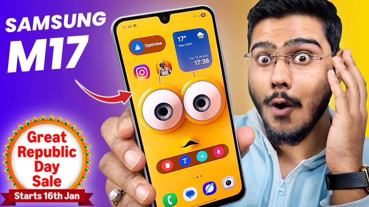Samsung M17 5G at Shocking Price! 90 Days Review | Amazon Republic Day Sale, Best Phone under 15K