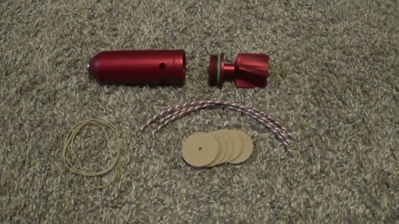 37mm Reusable Barrier Penetrating Smoke Training Round