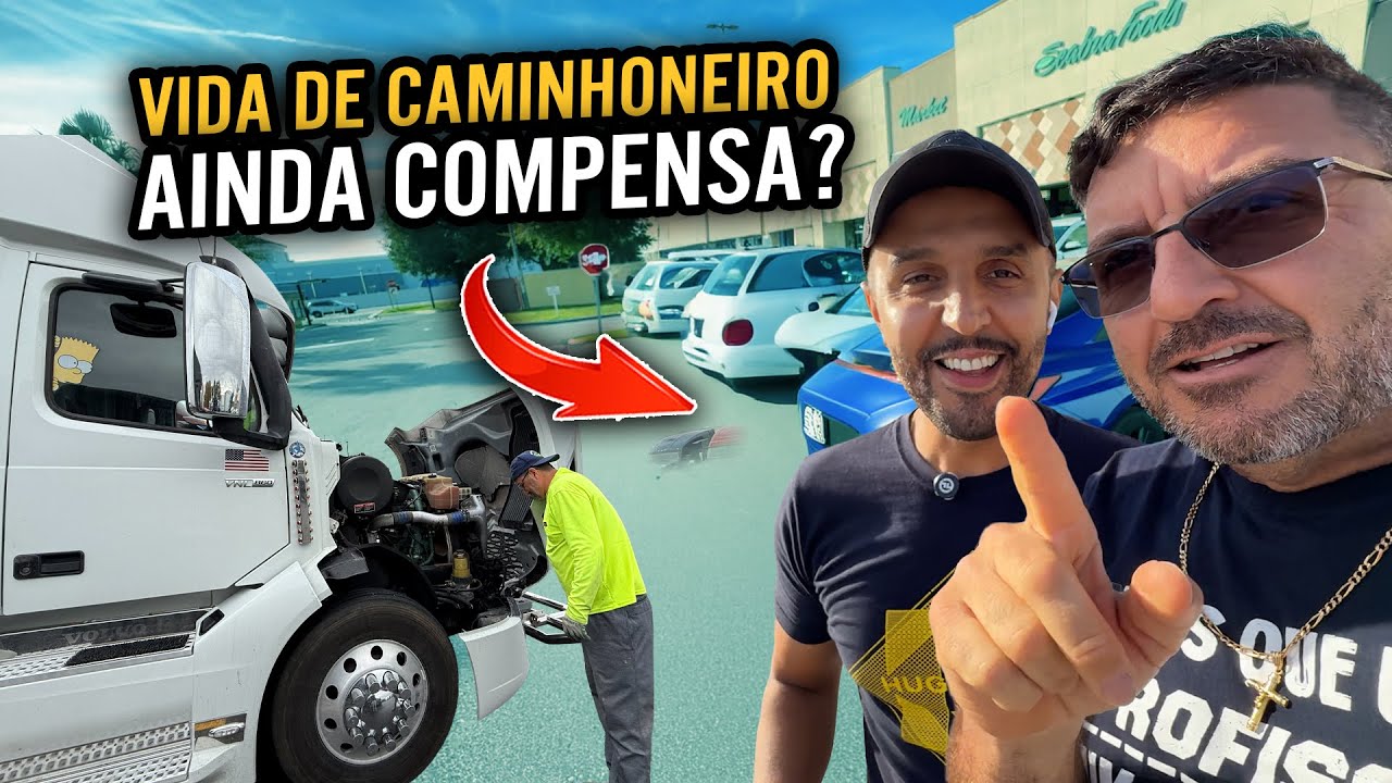 SER CAMINHONEIRO NOS EUA 🇺🇸 AINDA COMPENSA ?