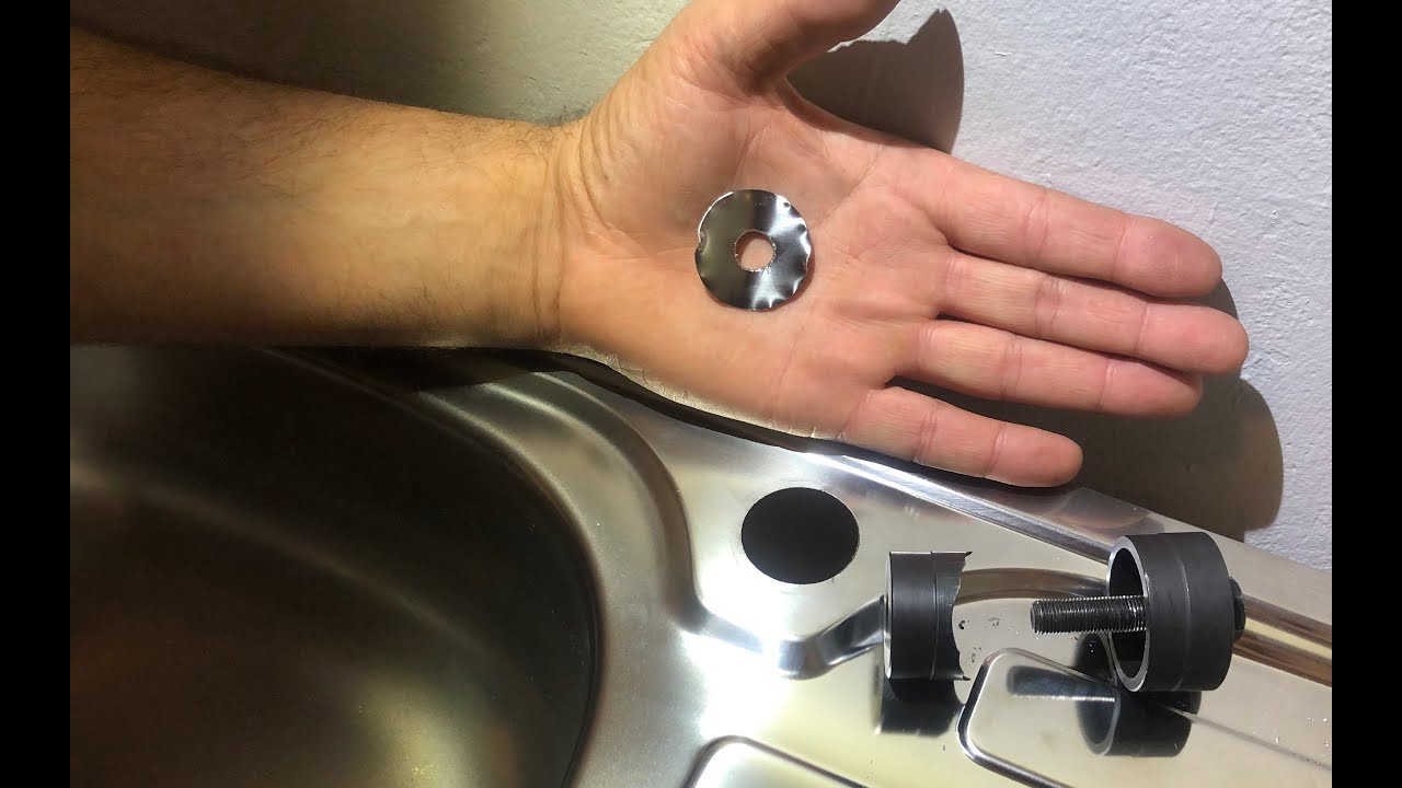Gaurire chiuveta din inox
