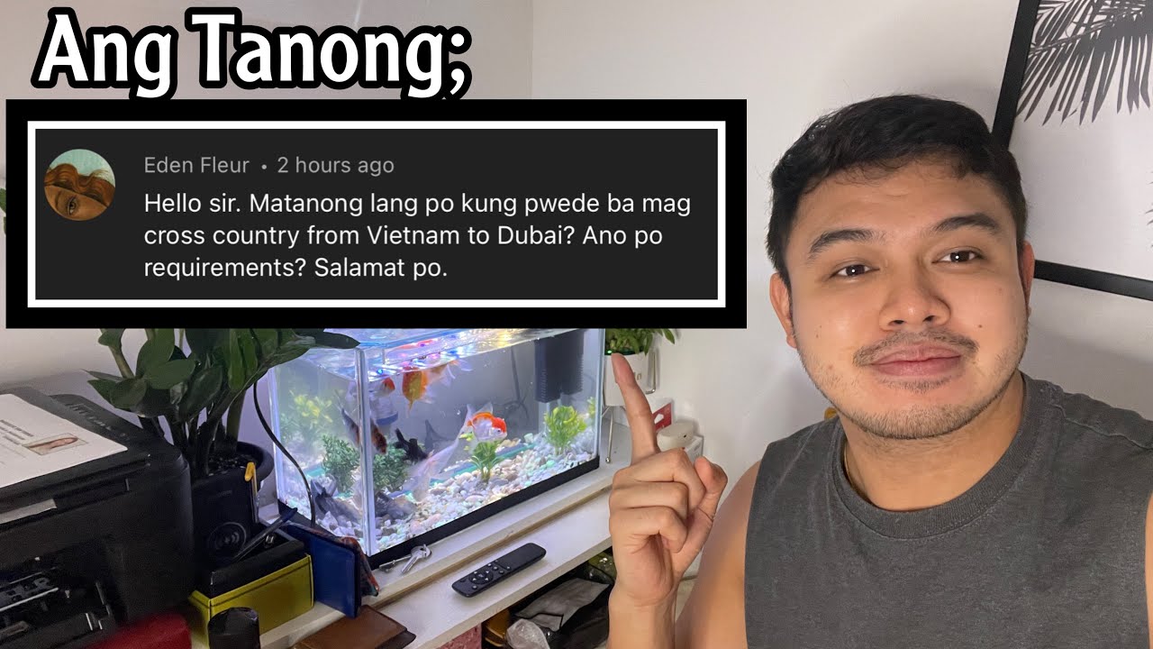 PAANO MAGCROSS-COUNTRY FROM VIETNAM TO DUBAI?