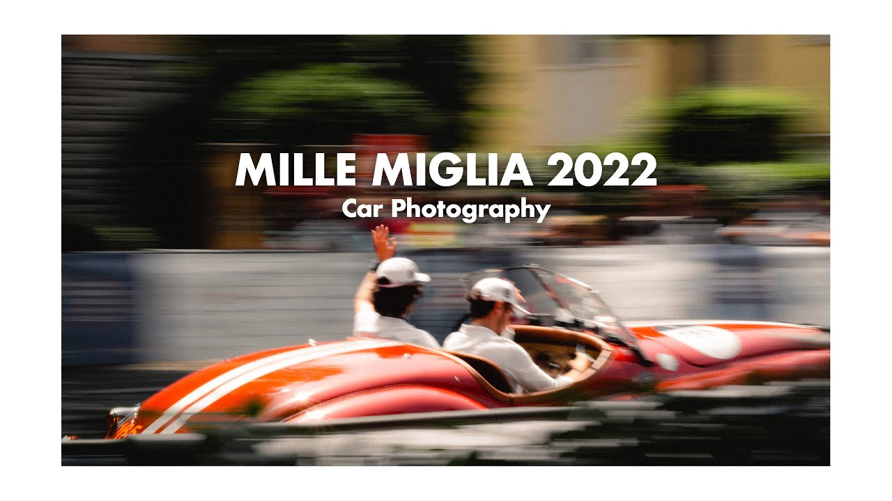 Mille Miglia 2022: Car Photography in Brescia, Lombardy, Italy #4k #1000miglia