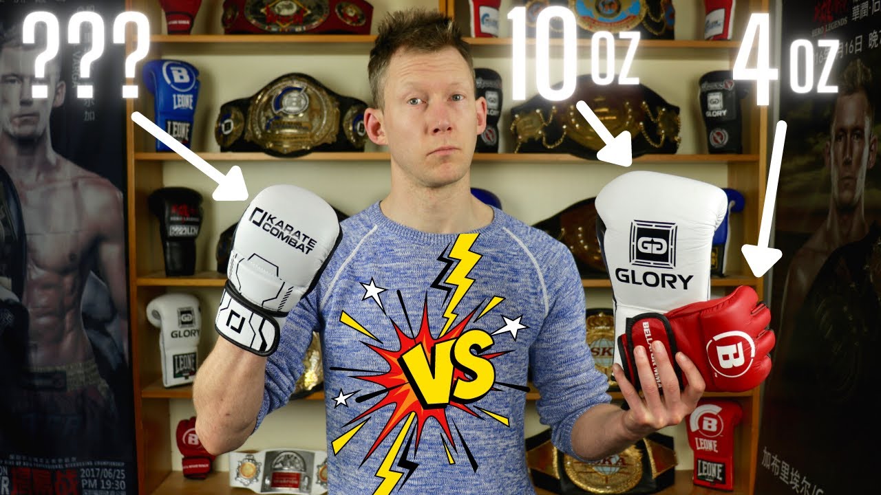 Comparing Karate Combat Glove vs MMA/Kickboxing