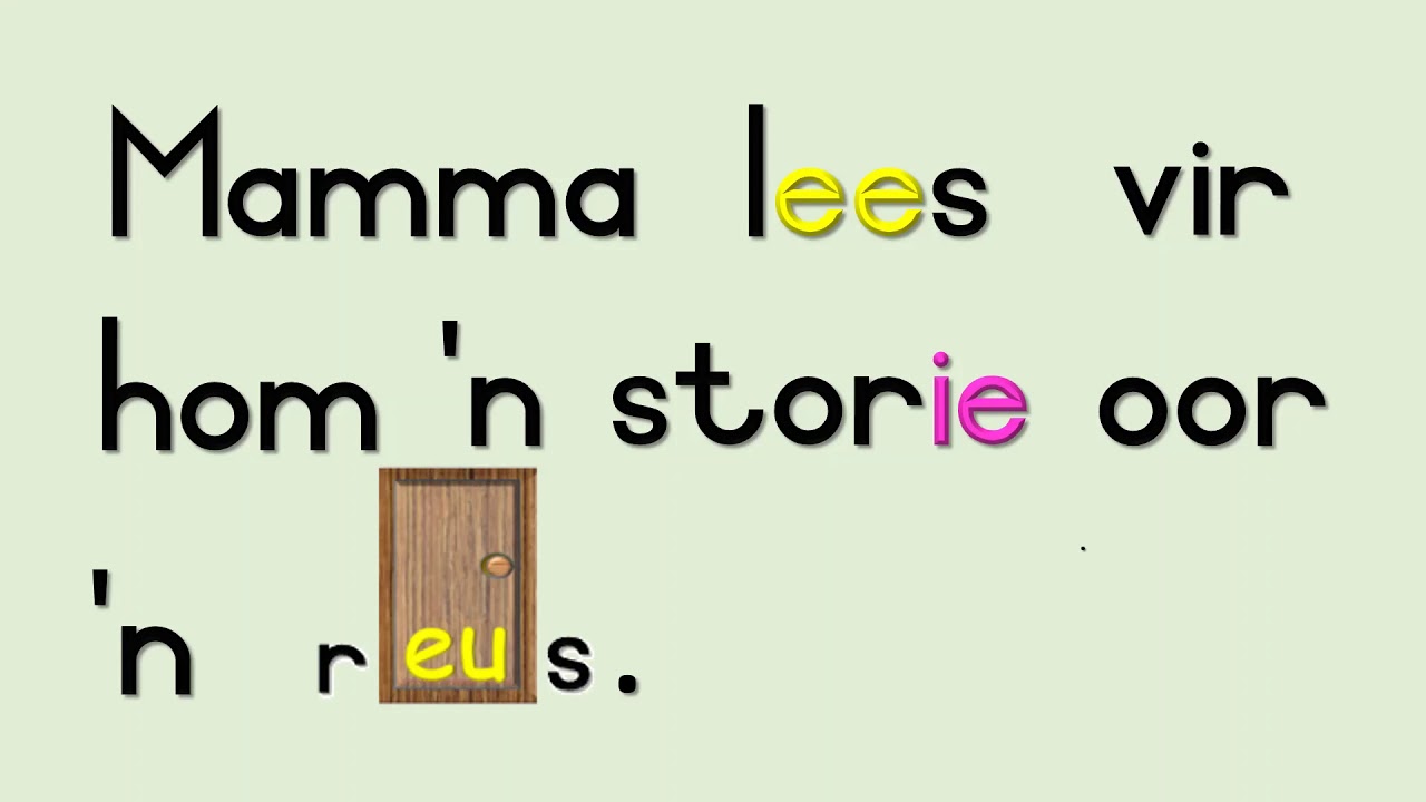 'eu'  klanke