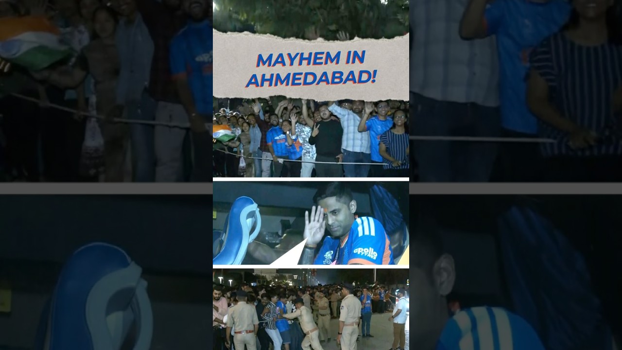 Fans erupt as Team India reach hotel after World Cup win