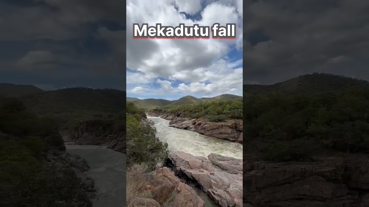 Mekedatu Waterfall in bangaluru #shorts #viral
