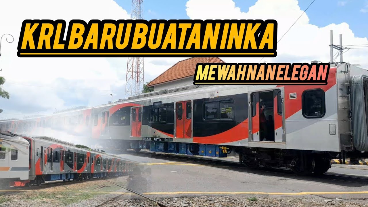 PENGIRIMAN KRL BUATAN PT INKA YANG AKAN DI UJI COBA DI SOLO || KRL CLI 225