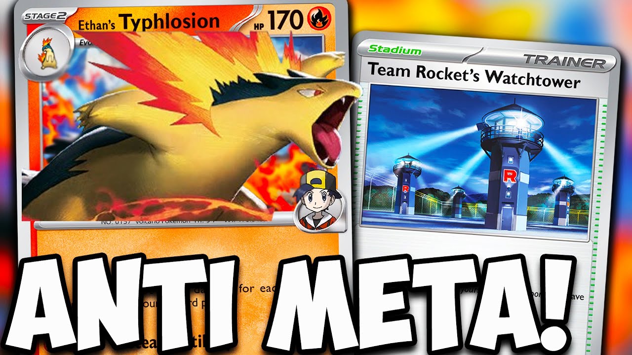 I Built An Ethan’s Typhlosion Deck To COUNTER The Meta!