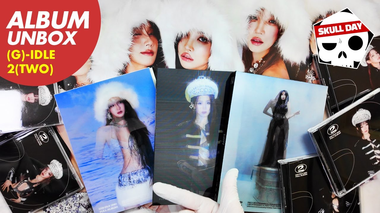 🌸UNBOXING GIDLE 2 TWO (Super Lady, Wife) (Photobook. Jewel)🌸2nd Full Album 여자아이들 정규2집 앨범 언박싱