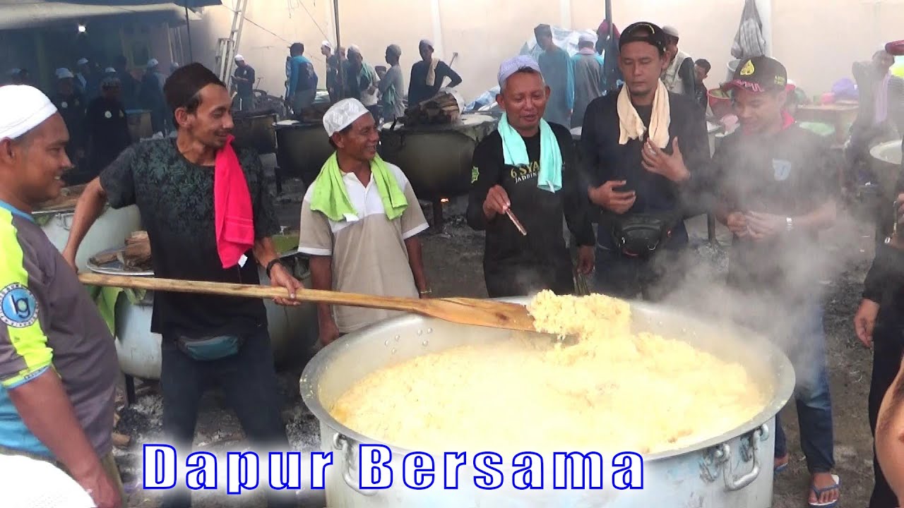 Haul Abah Guru Sekumpul ke 18. Dapur Umum Bersama sekumpul .  29-01-2023