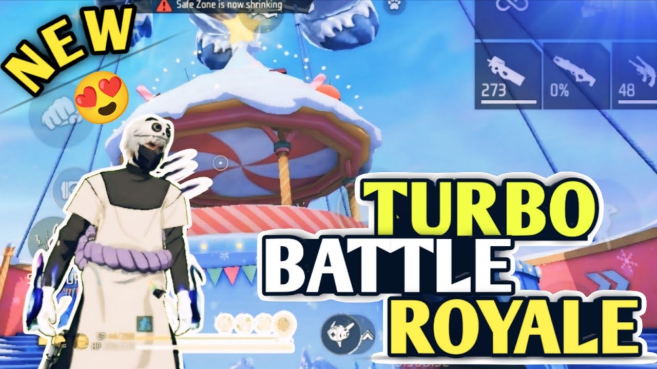 Free fire এ নতুন TURBO BATTLE ROYALE 😍।। পারব কি Booyah করতে🤔।