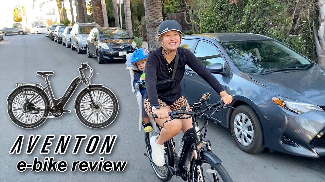 I GOT AN ELECTRIC BIKE | Aventon Level Step Through Review