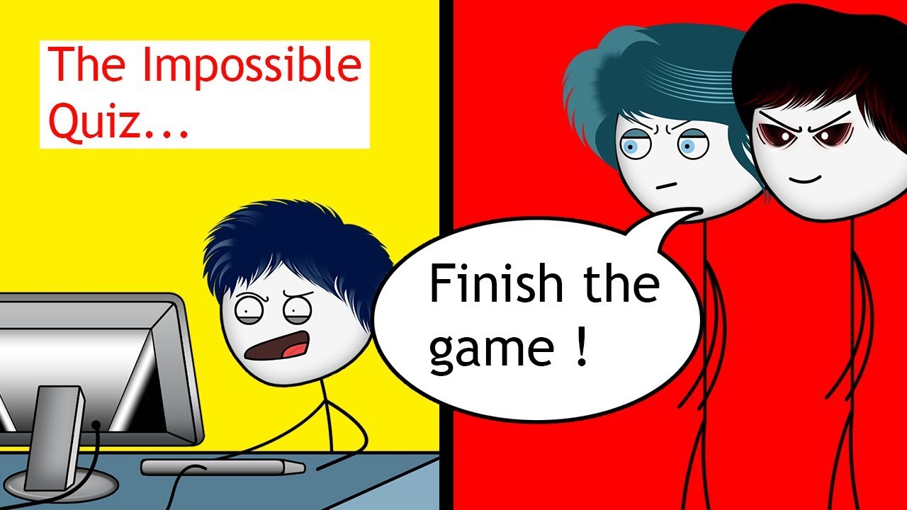 When a Gamer's Mom makes him play The Impossible Quiz