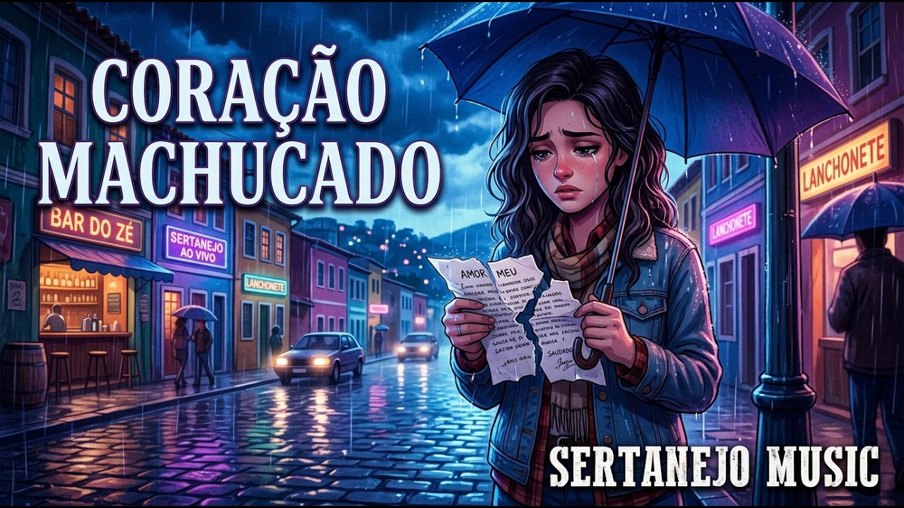 CORAÇÃO MACHUCADO 💔  Sertanejo Sofrência 2026  Música de Amor e Dor que Vai Tocar Seu Coração