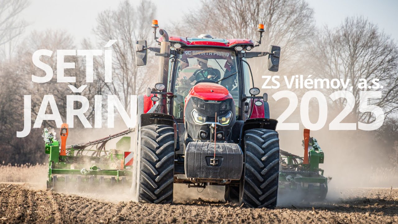Case Optum 270 AFS❤️🚜 | Setí jarní pšenice a ječmene 2025🌾 | Case Puma❤️ | ZS Vilémov, a.s.