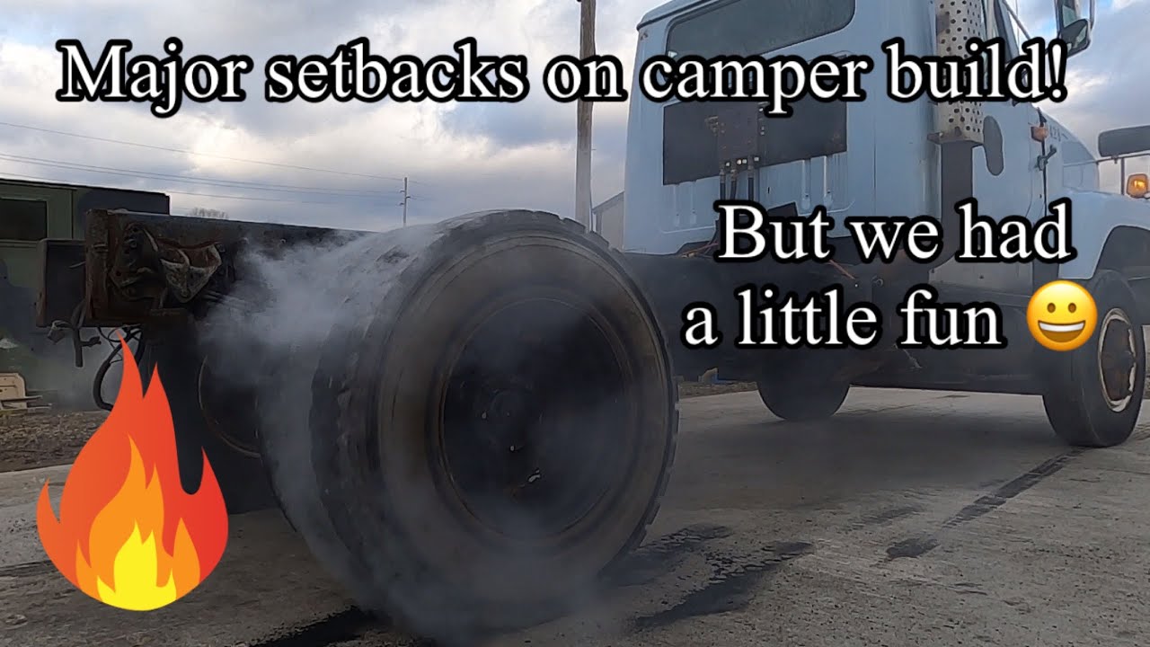 Crew cab 2.5 ton overland camper truck build #5 big problems! @C&C Equipment