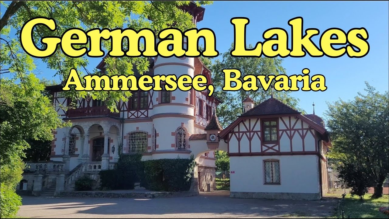 German lakes, Ammersee, Bavaria, Germany