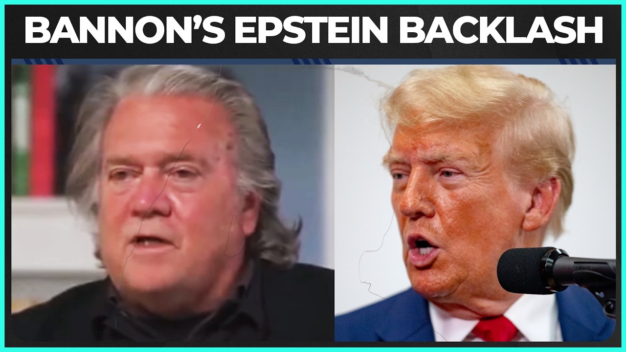 Steve Bannon RESPONDS To Epstein Backlash