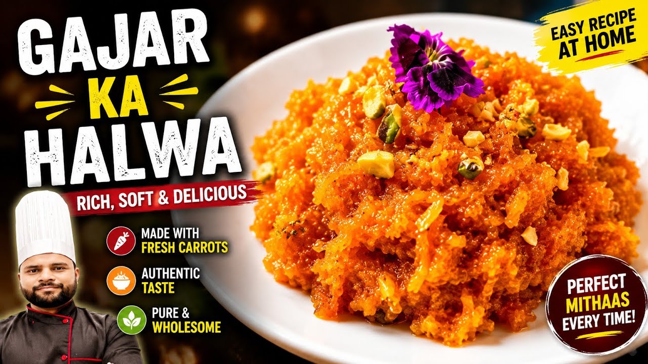 Gajar ka Halwa Recipe | Testy Aur Majedar halwa