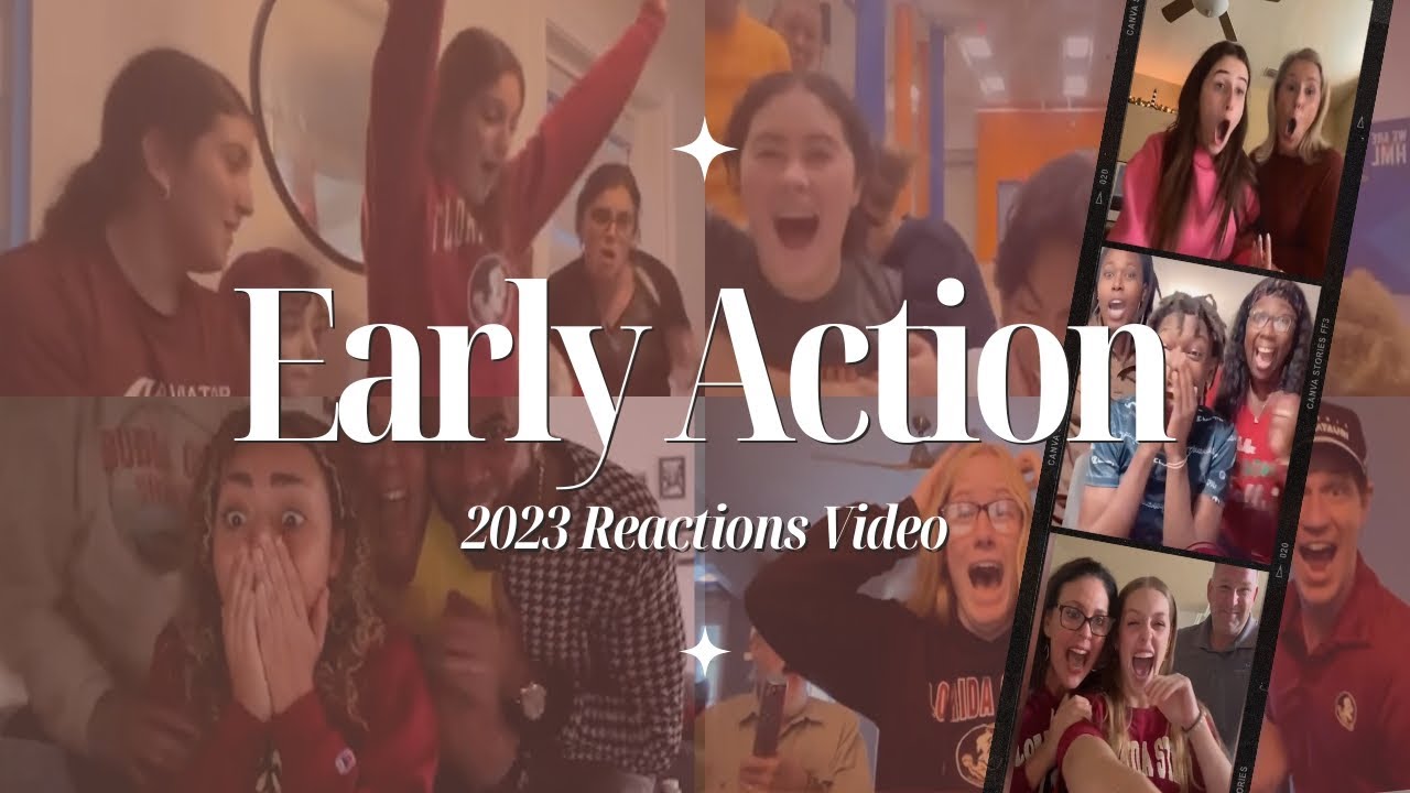 FSU Class of 2028 - Early Action Accepted Student Reaction Video