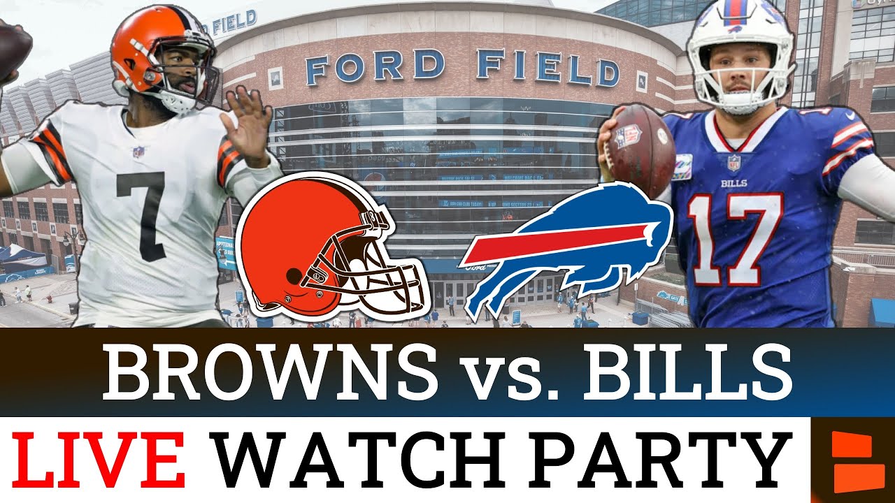 Browns vs. Bills LIVE Streaming Scoreboard, Free Play-By-Play & Highlights | NFL Week 11