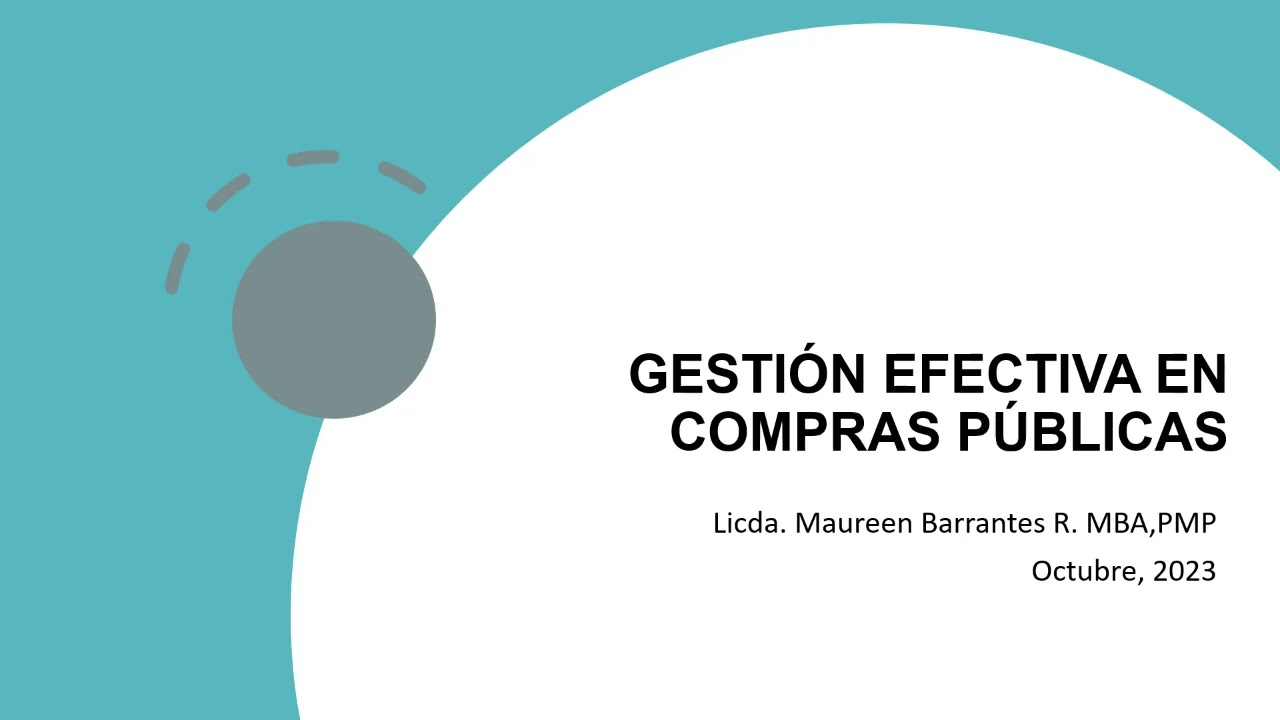 &ldquo;Gesti&oacute;n efectiva en compras p&uacute;blicas&rdquo;