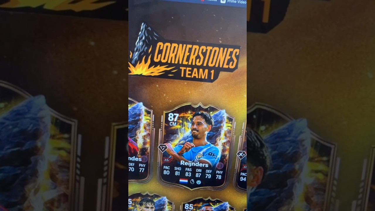 Cornerstones ПОЛНОСТЬЮ ПОДТВЕРЖДЕННЫЙ состав Team 1st FC 26 Promo 