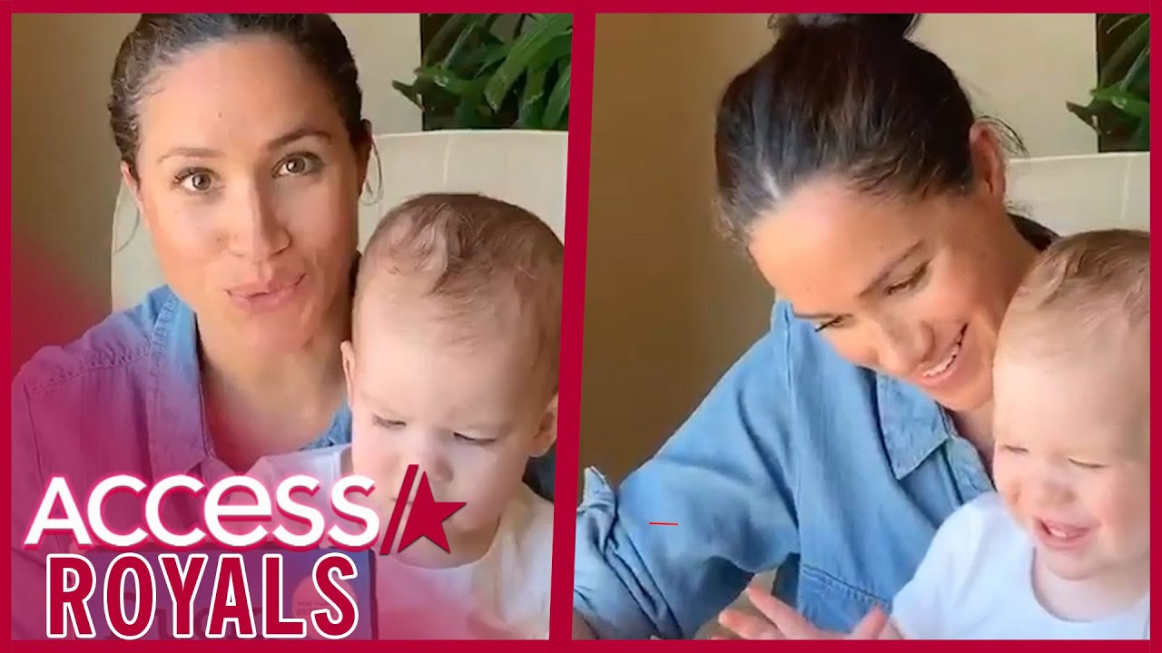 Meghan Markle & Prince Harry Share Baby Archie Birthday Video