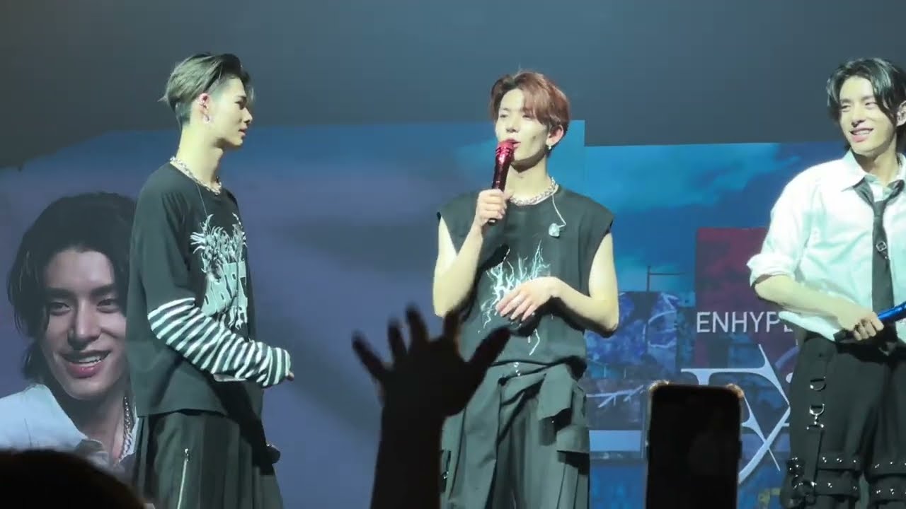 [FANCAM] ENHYPEN (엔하이픈) FATE+ TOUR in Chicago - Talking Ment 2