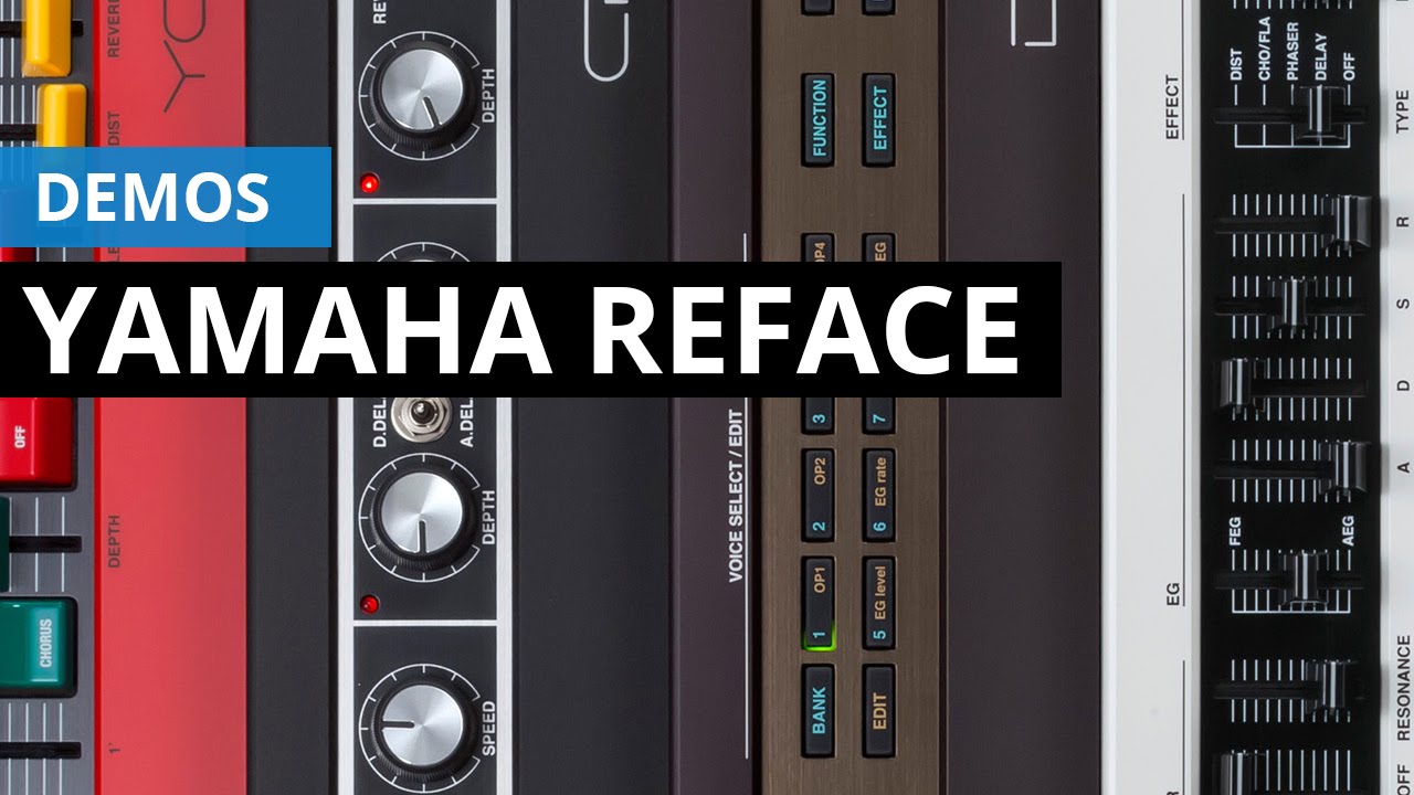 Demo de Yamaha reface con Álvaro Gandul y Javier Amo