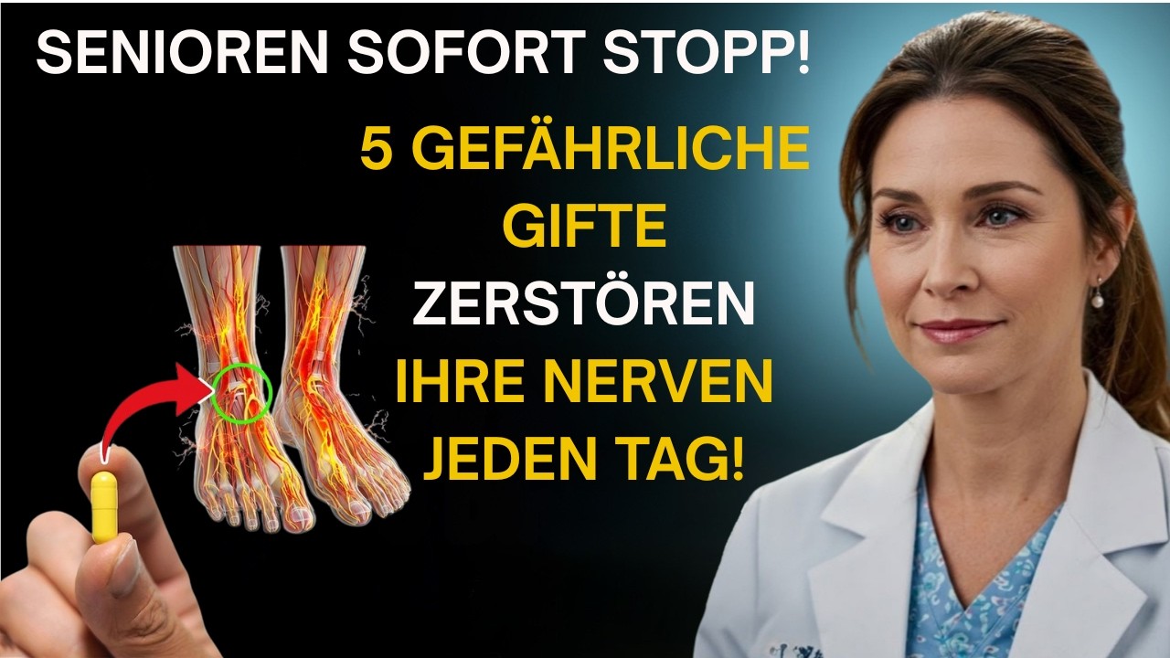 Arzt enthüllt: Das gefährlichste Gift, das Nerven schädigt und zu peripherer Neuropathie führt
