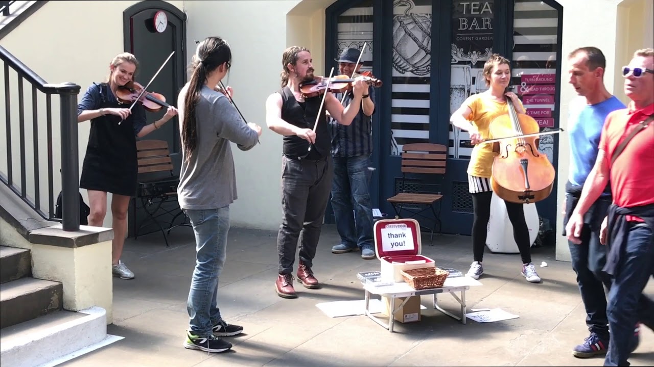 Pachelbel's Canon-  Great Street Artists in Covent Garden