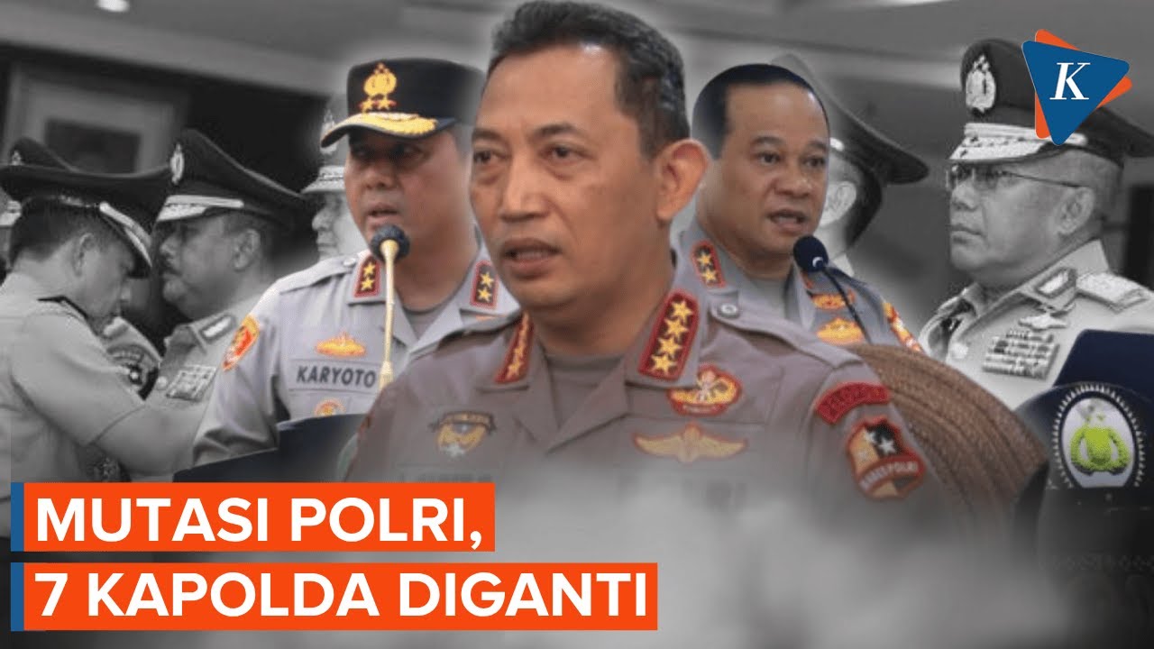 Mutasi Polri 2025, Ini Daftar 7 Kapolda Baru