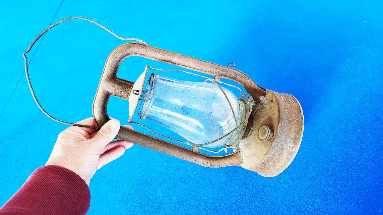 Australian Kerosene Lantern Restoration Lanora Lamp