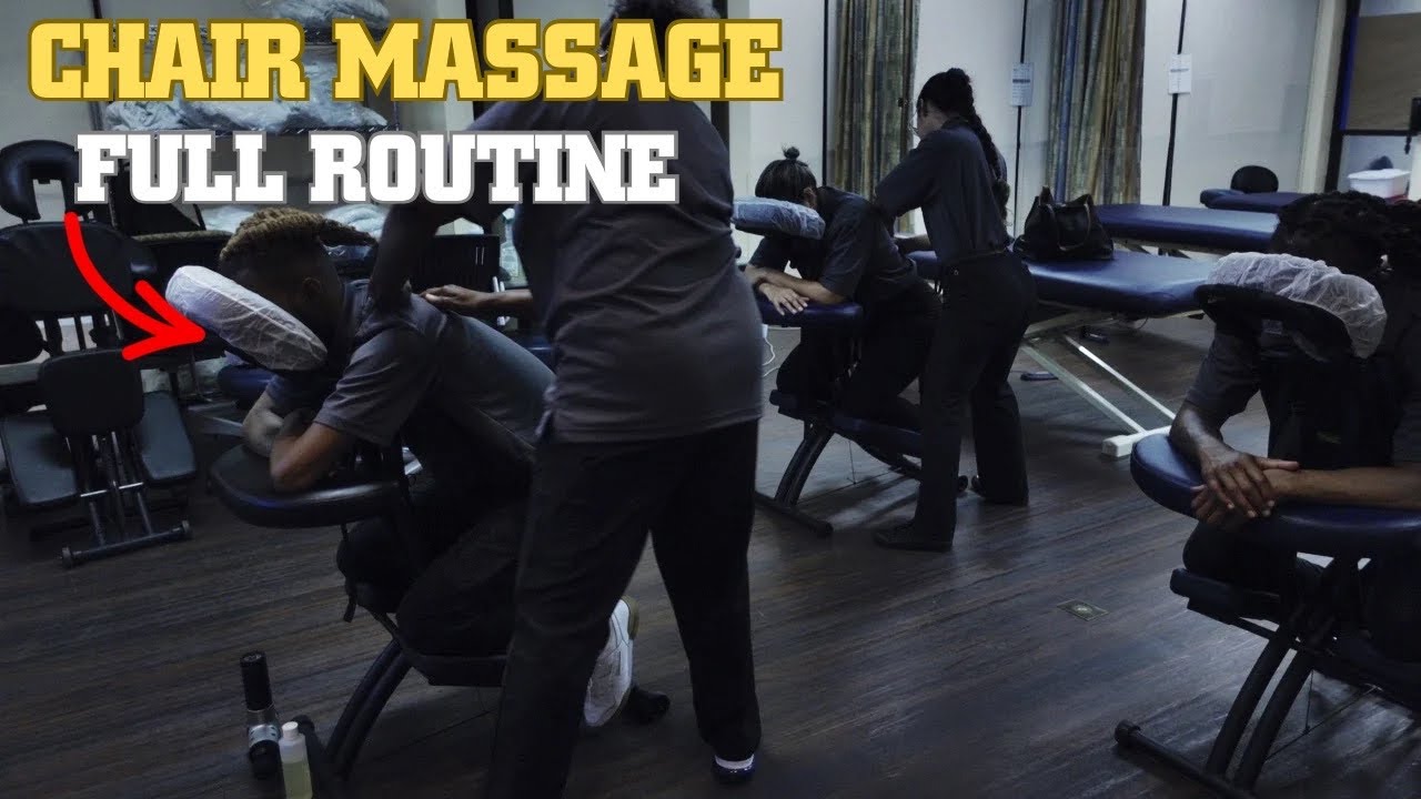 The Best Chair Massage Routine for Clients