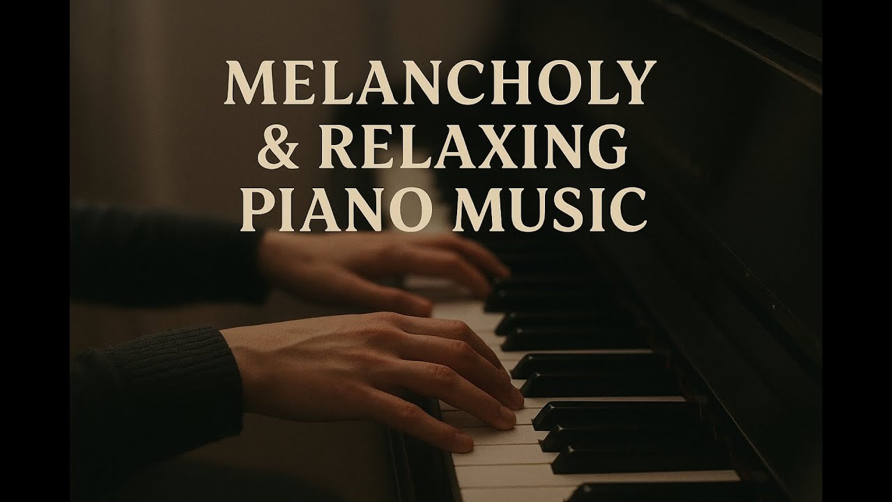 🎵 Melancholy & Relaxing Piano Music | Aesthetic Mood Playlist