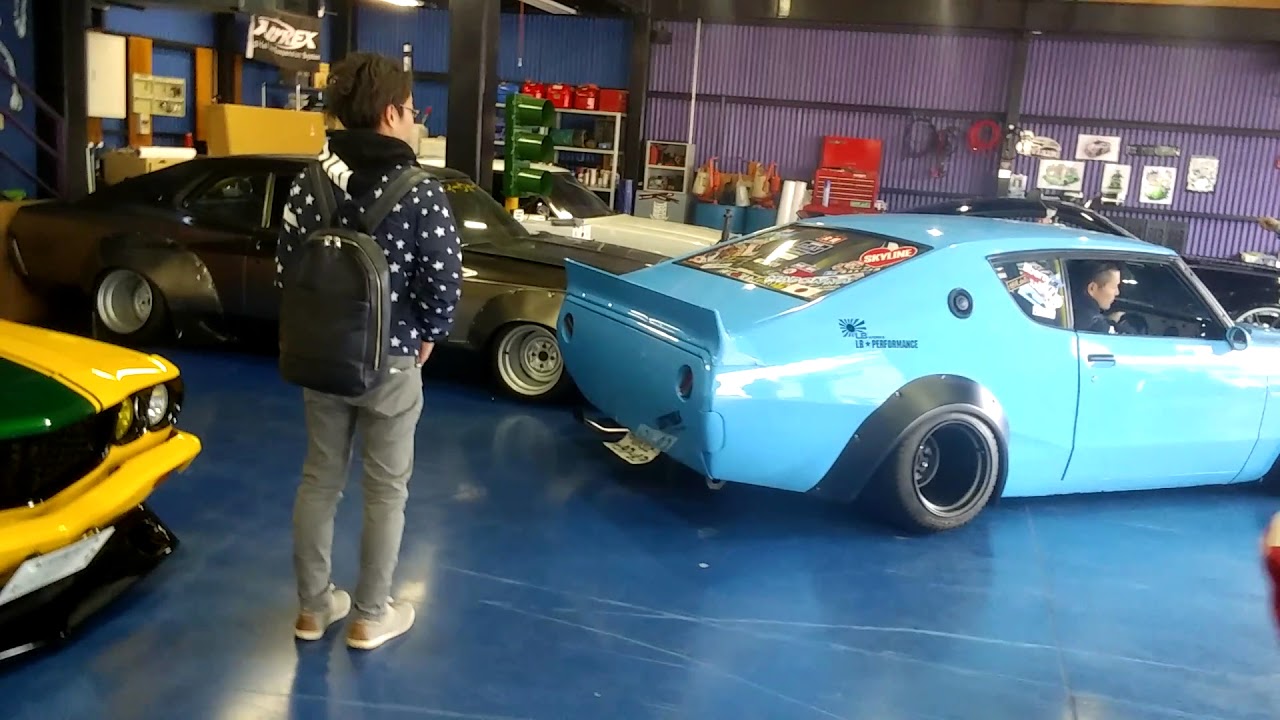 LB仕様のケンメリ　旧車のいいサウンドだー！