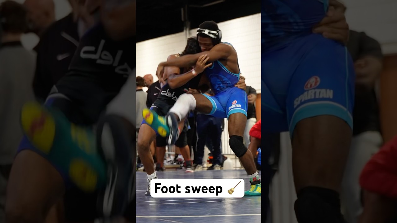 Christian Castillo with the the dirty footsweep at #2024Super32