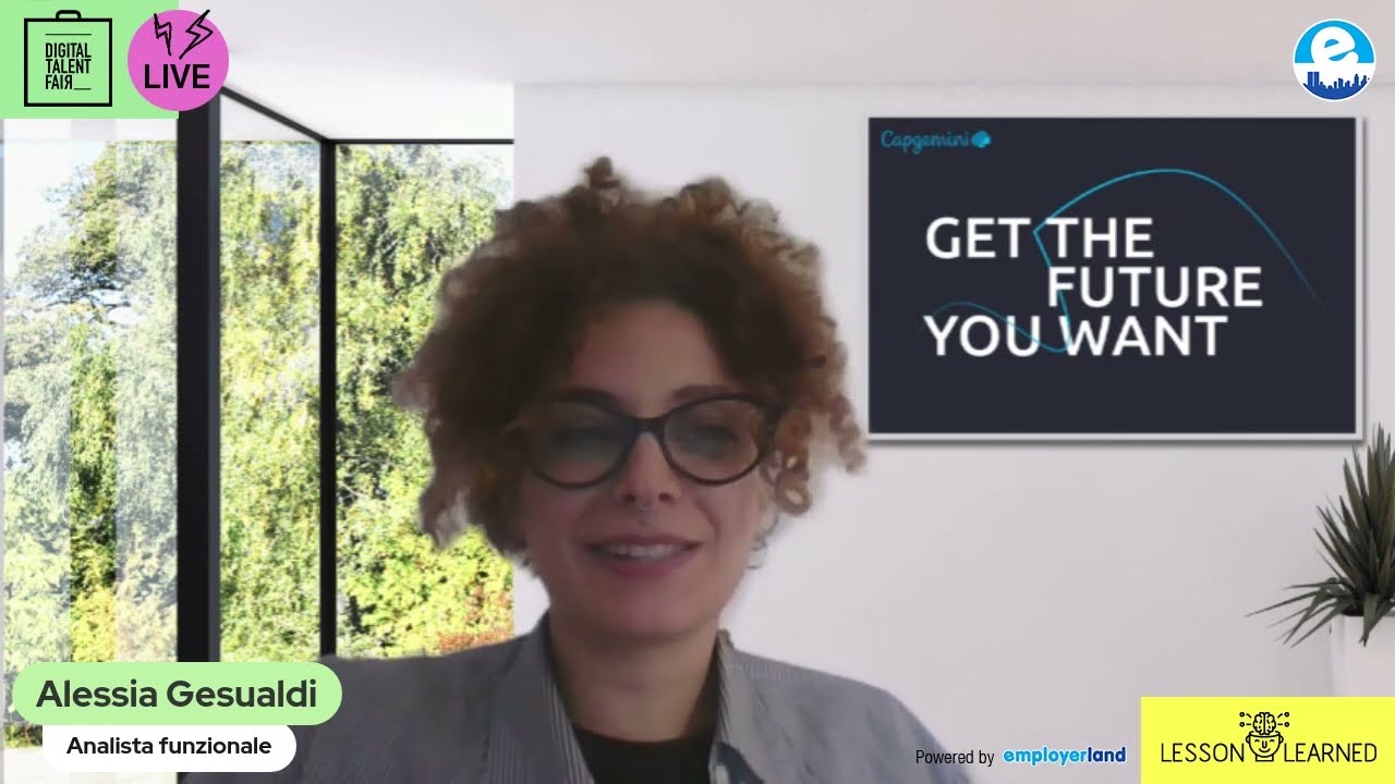 Capgemini 2x01: Alessia: Analista Funzionale in Capgemini