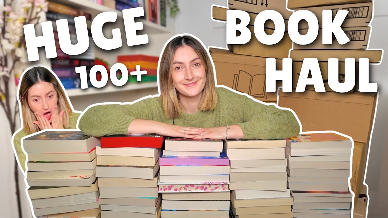 HUGE $1000 book haul!! 📚📦🛍️  (100+ new books)