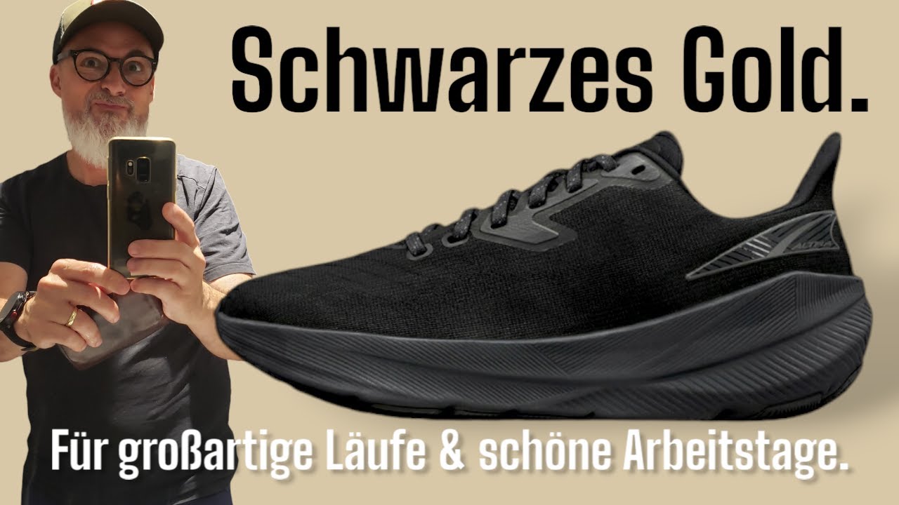 Schwarzes Gold! Der Altra Experience Flow. #laufschuhe #altra #shoes