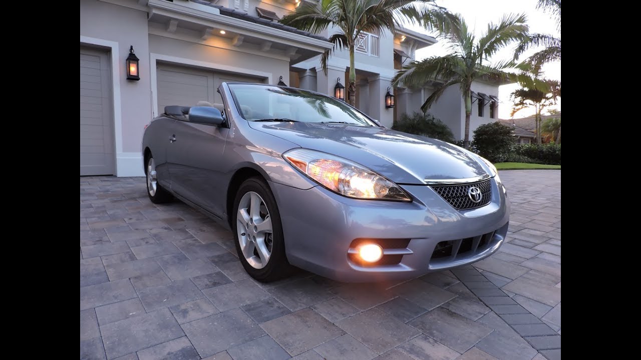 2007 Toyota Camry Solara SLE Convertible for sale by Auto Europa Naples