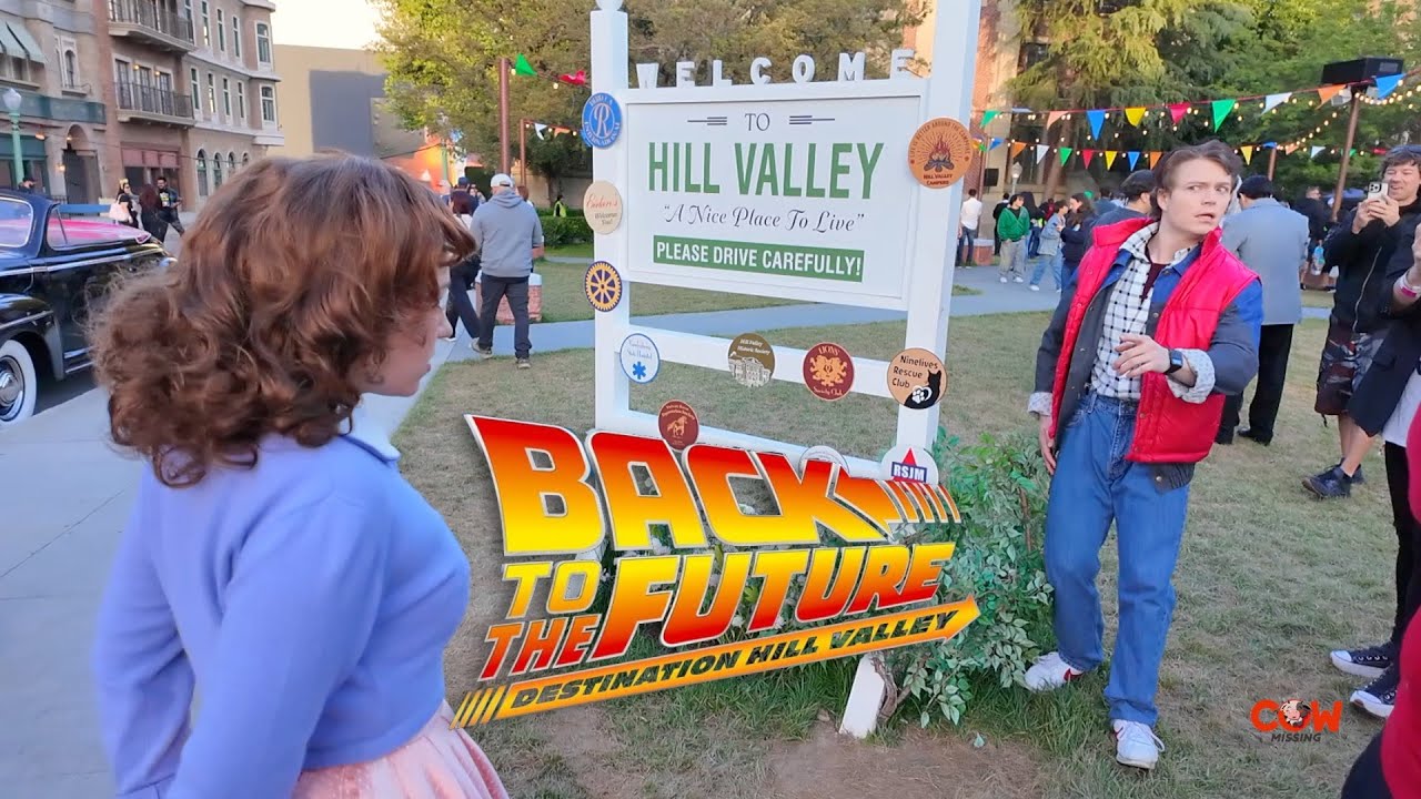 Back to the Future Destination Hill Valley Fan Fest Universal Studios Hollywood Courthouse Square