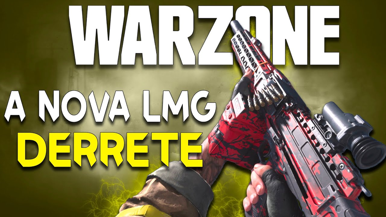 A NOVA LMG é MUITO FORTE no CoD WARZONE! - Jogando de FiNN no Modo Solo!