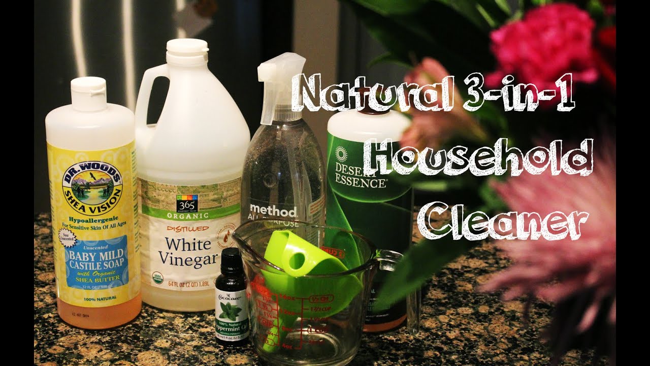 DIY: All-in-one Natural Household Cleaner. Green & Non-Toxic.