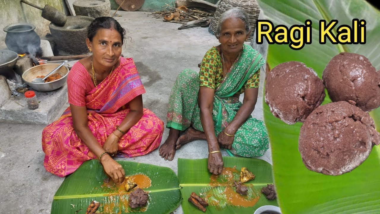 பாரம்பரிய முறையில் ராகி களி செய்முறை | Ragi Kali Recipe in Tamil | healthy recipes | Gramathu Cooker