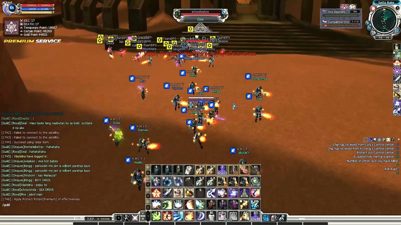 Amity  vs TeamDPS - RF SEA PVP