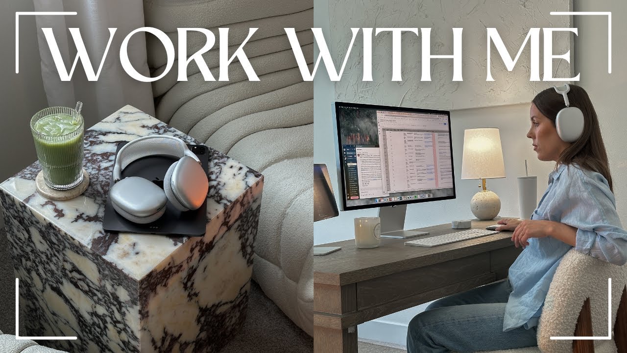1 HOUR WORK WITH ME AT AMAZON (WFH) | for work/study, crush your to-do list & be productive
