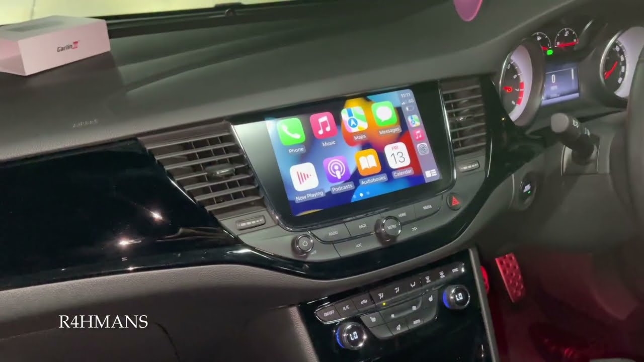 Astra K Беспроводная связь Apple CarPlay и Android Auto