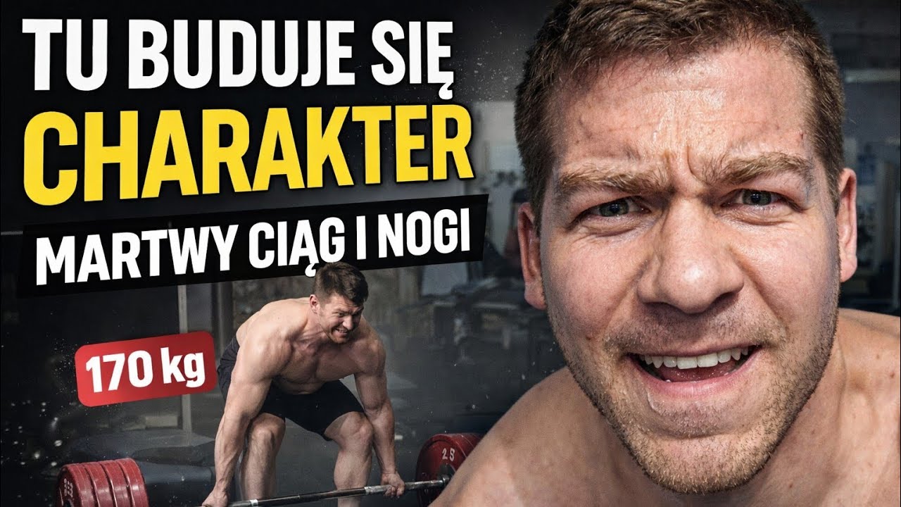 Tu buduje się charakter. 170kg to tylko kwestia czasu.